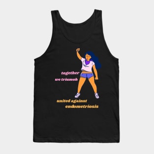 together we triumph united against endometriosis Tank Top